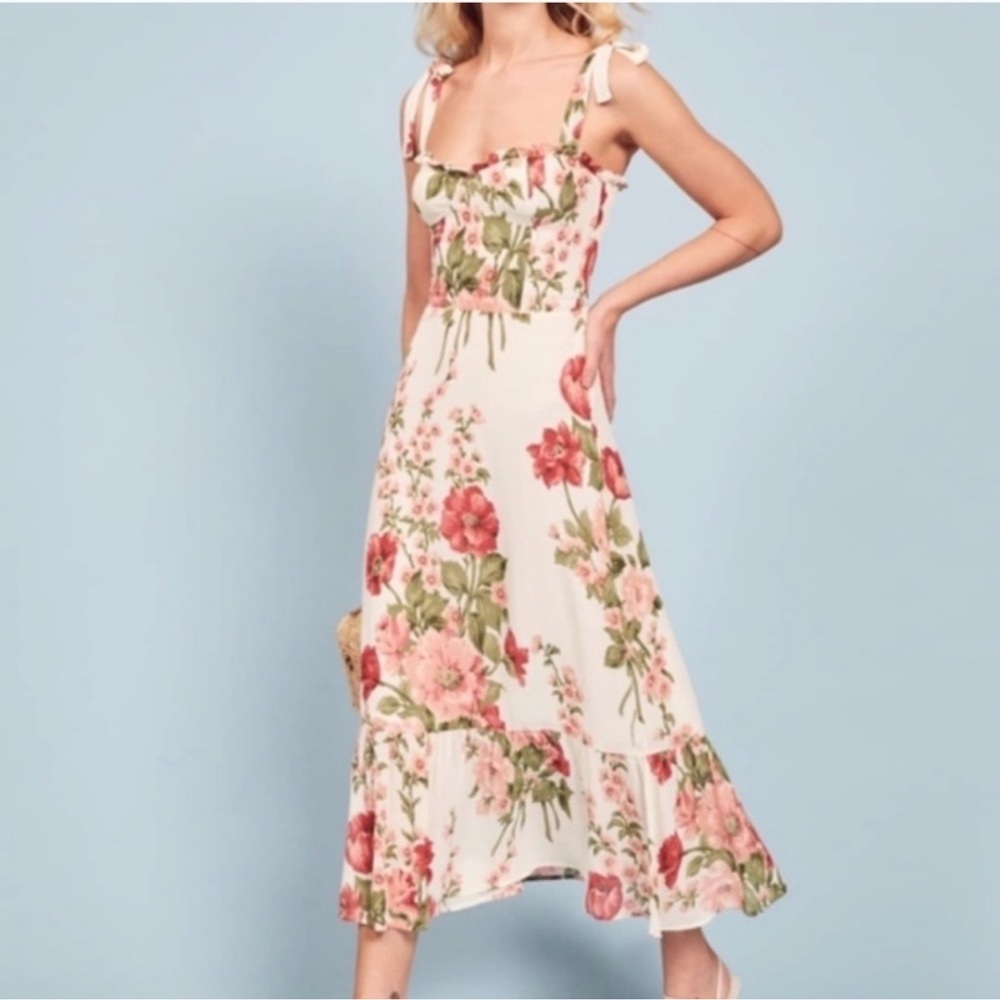 Reformation Nikita Midi Dress